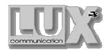 Lux communication